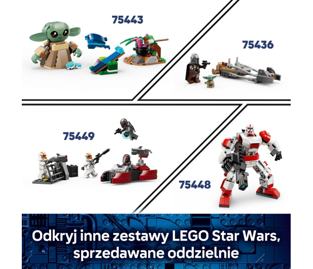 LEGO STAR WARS 75437 Śmigacz Cobba Vantha - 1473548 - zdjęcie 4